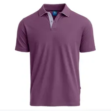 Playera polo Bibo Dry color Morado