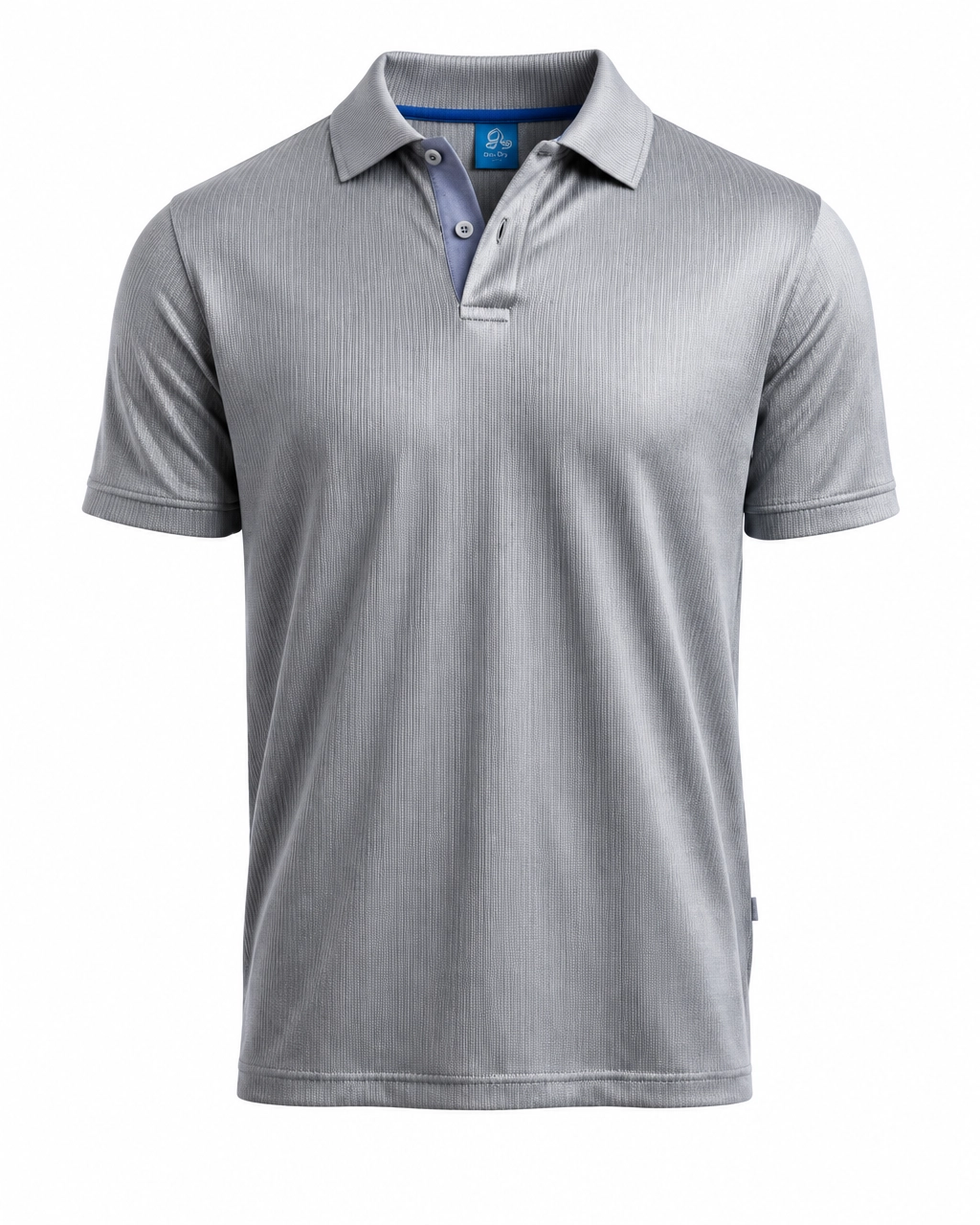 Playera polo Bibo Dry color Plata